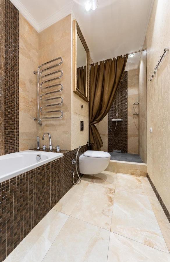 Exquisite panoramic views apartment Dnipro embankment Kiev Exterior foto